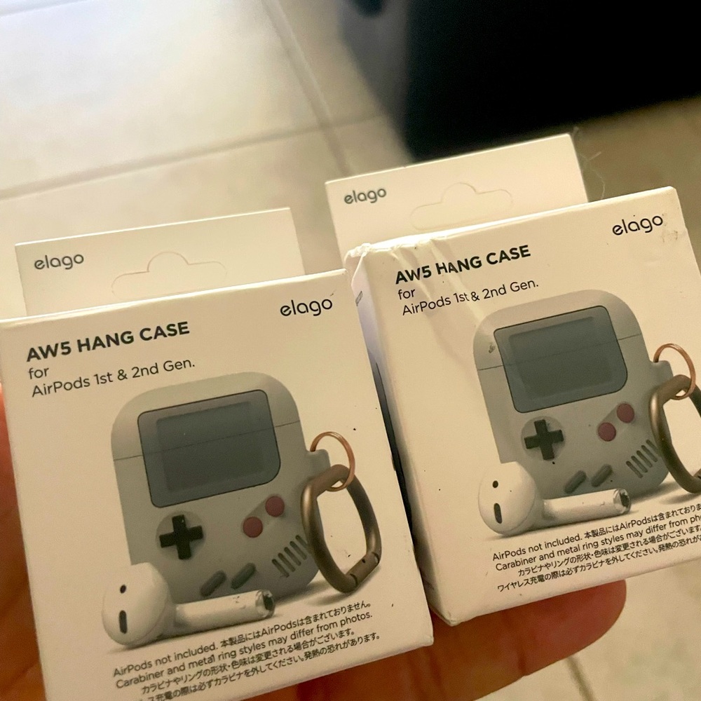AirPods protection case 2 Pc new
